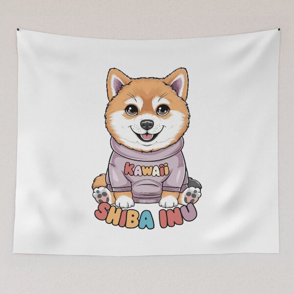 Item preview, Shiba Inu Kawaii designed and sold by 90's Misaki.