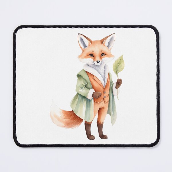 Item preview, Vibrant Watercolor Fox designed and sold by Victoria Riabov.