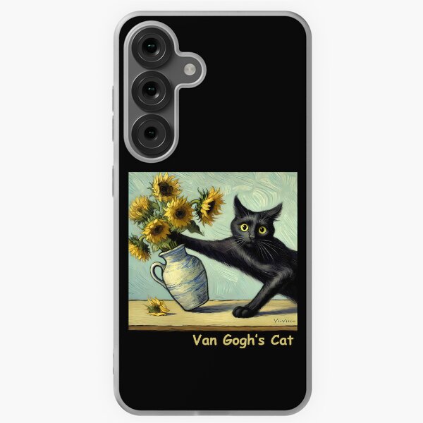 Item preview, Van Gogh's Cat designed and sold by LivingInThinAir.