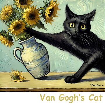 Artwork thumbnail, Van Gogh's Cat by LivingInThinAir