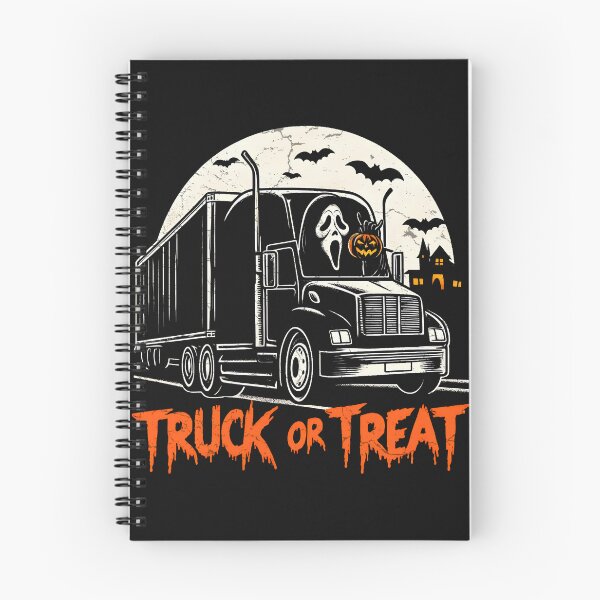 Item preview, Truck or Treat Trucker Halloween designed and sold by CreepyCornerArt.