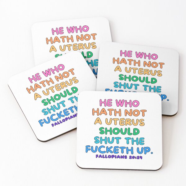 Item preview, He Who Hath Not a Uterus Should STFU Funny Pro Women designed and sold by gillys.