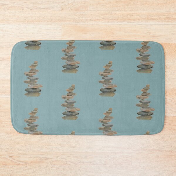 Item preview,  Zen Balance: Hand-Painted Watercolor Stones designed and sold by CreationbyNiki.