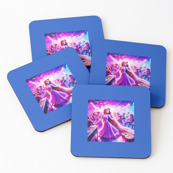 Item preview, Long Blonde Hair Princess Dancing in Nightclub designed and sold by choder61.
