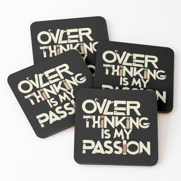 Item preview, Overthinking is my passion designed and sold by IrinaArts.