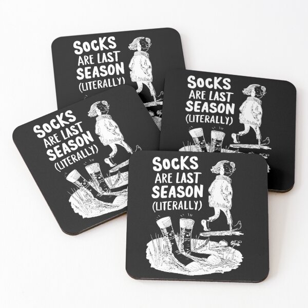 Item preview, Socks Are Last Season - Literally designed and sold by PragmaticP.