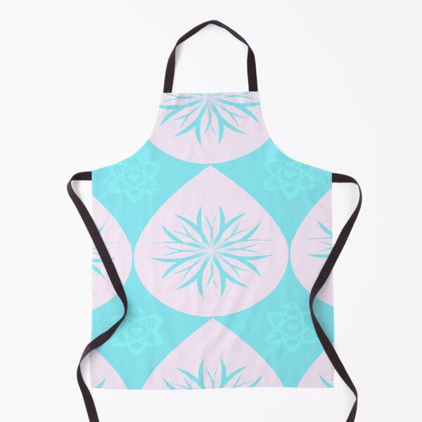 Item preview, Hearts and Atoms Dance in Blissful Blue designed and sold by youme63.