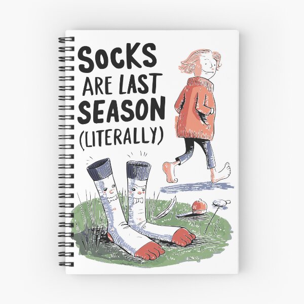 Item preview, Socks Are Last Season - Literally designed and sold by PragmaticP.