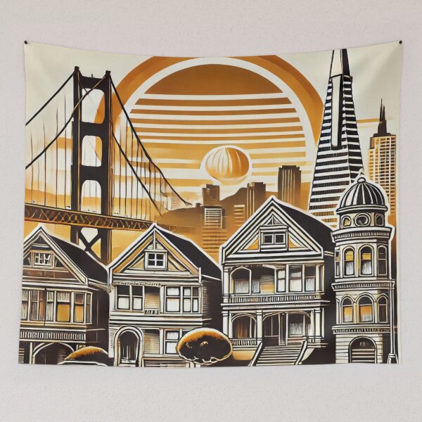 Item preview, Painted Ladies San Francisco designed and sold by WzzupCobra.