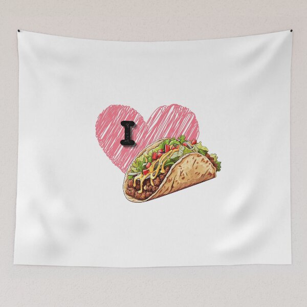 Item preview, I LOVE TACOS TYPICAL FOOD OF MEXICO designed and sold by lunacoco81.