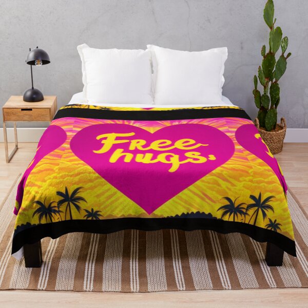 Item preview, Tropical Love Glow Free Hugs in Paradise designed and sold by Highhocreations.