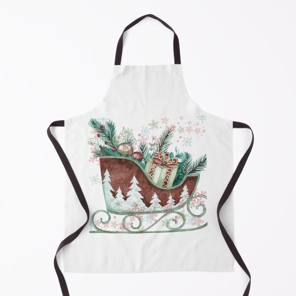 Item preview, Snowflakes and Sleigh designed and sold by deirdre gray.