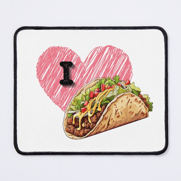 Item preview, I LOVE TACOS TYPICAL FOOD OF MEXICO designed and sold by lunacoco81.