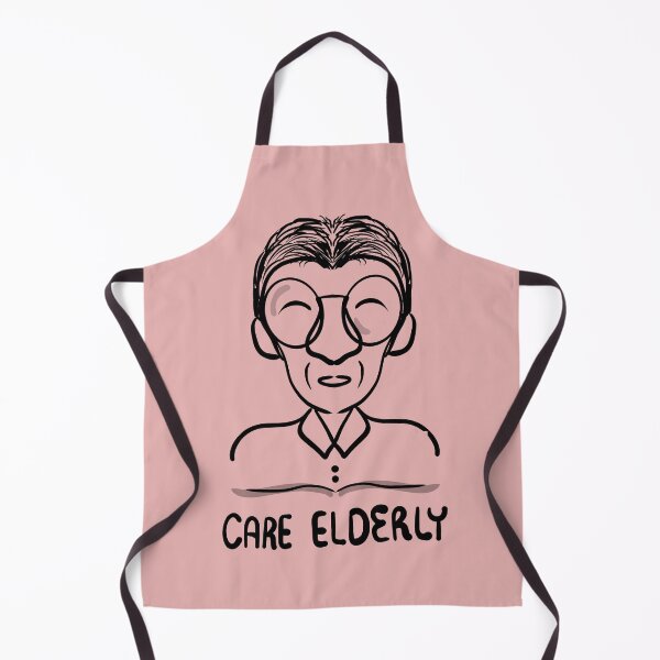 Item preview, Black line drawn cartoon of The Elderly /illustrator designed and sold by nongsao4.