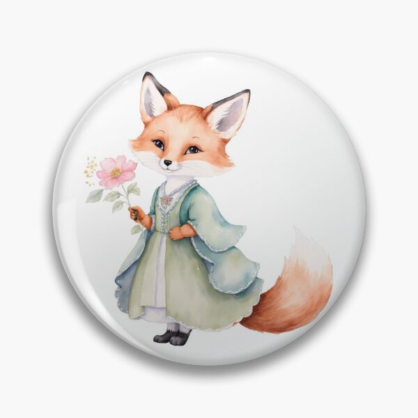 Item preview, Watercolor Fox Magic designed and sold by Victoria Riabov.