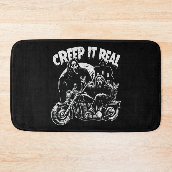 Item preview, Creep It Real Biker Halloween designed and sold by CreepyCornerArt.