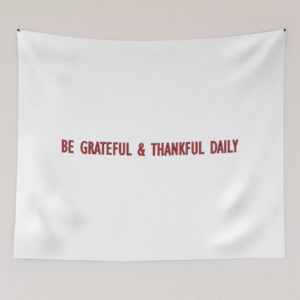 Item preview, Be Grateful & Thankful Daily designed and sold by Positive Mindzet!.
