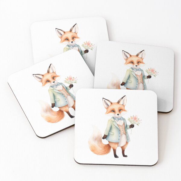 Item preview, Watercolor Fox Wonderland designed and sold by Victoria Riabov.