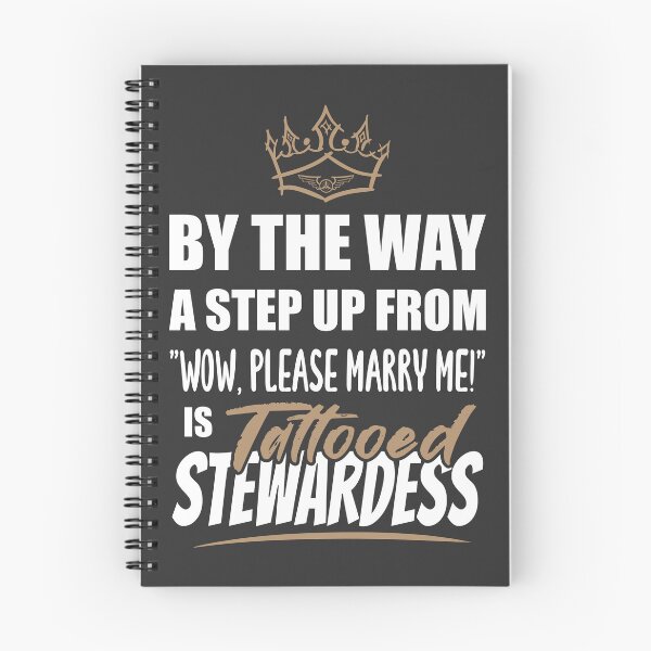 Item preview, Tattooed Stewardess is the Ultimate in Appeal. Funny gift Idea for flight attendant with Tattoos. designed and sold by funnycolors.