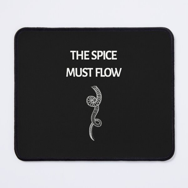 Item preview, Dune movie, The spice must flow, sandworm / black and white designed and sold by SoloAutenica.