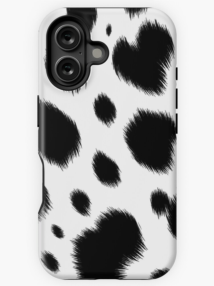 Thumbnail 1 of 4, iPhone Case, Dalmatian Spots | Black And White Aesthetic designed and sold by K9ish.
