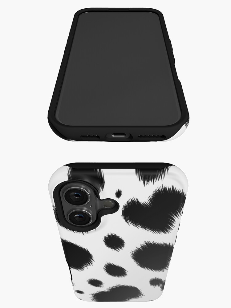 Thumbnail 3 of 4, iPhone Case, Dalmatian Spots | Black And White Aesthetic designed and sold by K9ish.