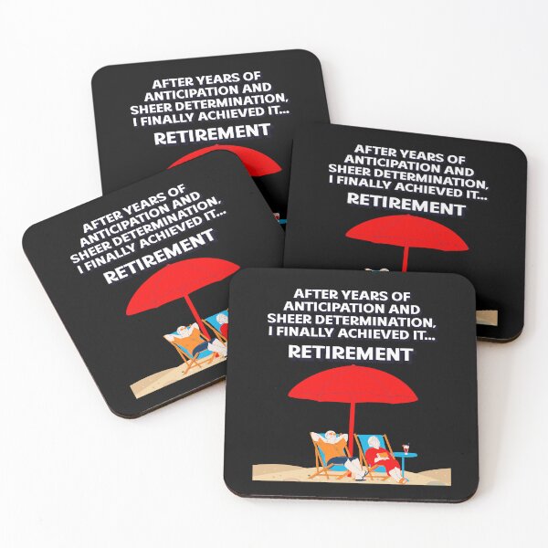 Item preview, After Years of Anticipation And Sheer Determination, I Finally Achieved It - Retirement designed and sold by signshirtz.