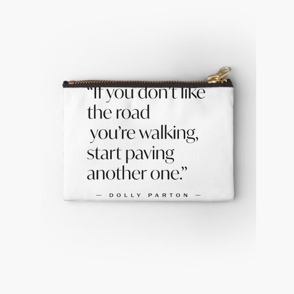 Item preview, If you don't like the road you're walking inspirational quote designed and sold by LadyCardinal.