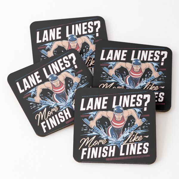 Item preview, Lane Lines? More Like Finish Lines designed and sold by decorwonders.