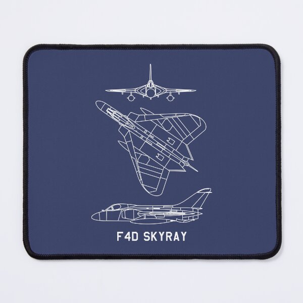 Item preview, F4D Skyray American 1950s Jet Plane Blueprints designed and sold by MilitaryMart.
