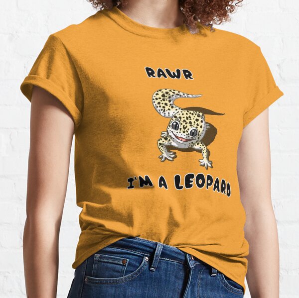 Dieser kleine Leopard ist bereit, mit Ihnen auf einem dieser fantastischen Gegenstände nach Hause zu gehen! Classic T-Shirt