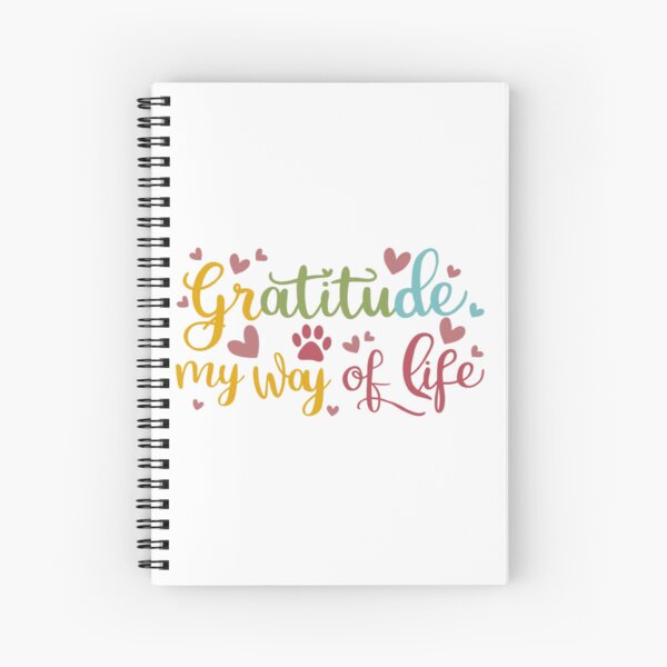 Aperçu de l'œuvre La gratitude, ma façon de vivre créée et vendue par CreaStyle-KT.