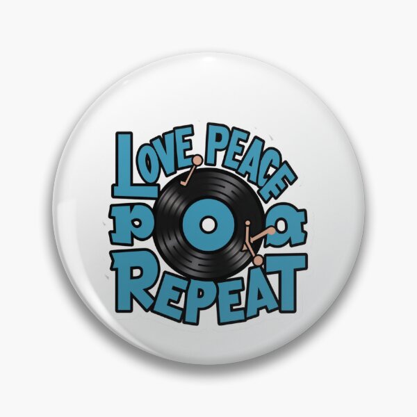Item preview, Love, Peace, Repeat No.2 designed and sold by Gentle40Winks.