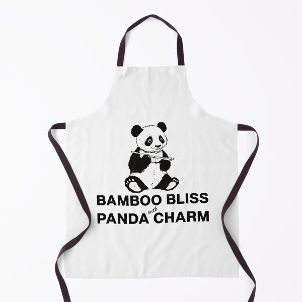 Item preview, "Bamboo Bliss with Panda Charm" Graphic design designed and sold by PrintChics.