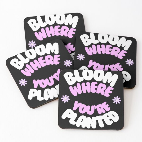 Item preview, Bloom where you were planted designed and sold by GartenIdeen.
