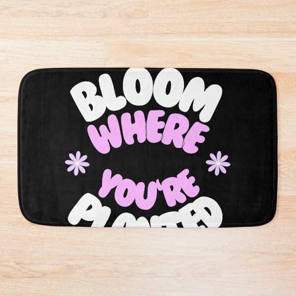 Item preview, Bloom where you were planted designed and sold by GartenIdeen.