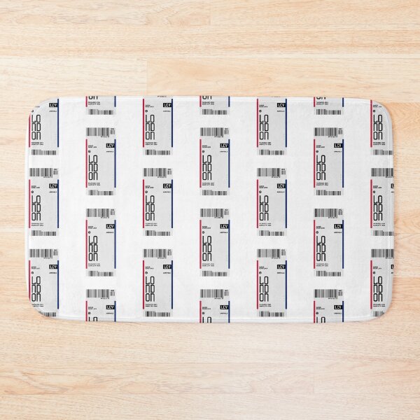 Item preview, London Boarding Pass UK Travel  designed and sold by TulipaGraphics.