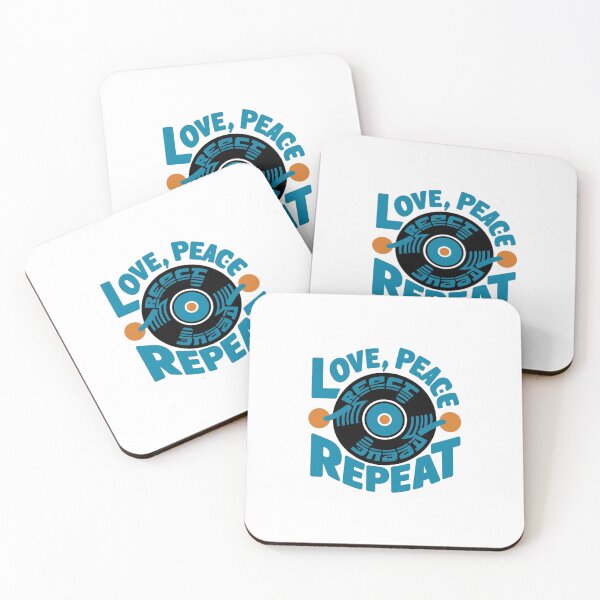 Item preview, Love, Peace, Repeat No.3 designed and sold by Gentle40Winks.