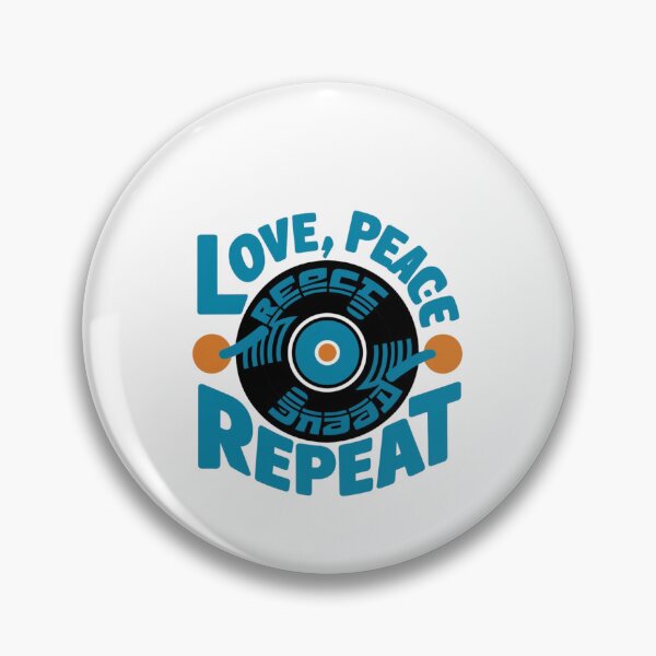 Item preview, Love, Peace, Repeat No.3 designed and sold by Gentle40Winks.