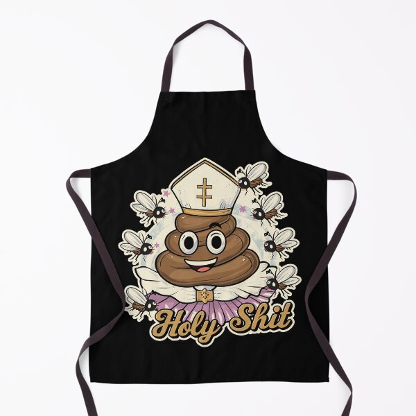 Item preview, Funny ''Holy Shit '' Kawaii Emoji T-Shirt designed and sold by Witty Shirts.