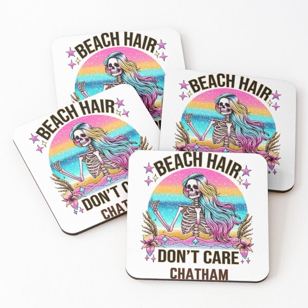 Item preview, Beach Hair Don't Care Skeleton From Chatham Cape Cod Massachusetts designed and sold by WigOutlet.