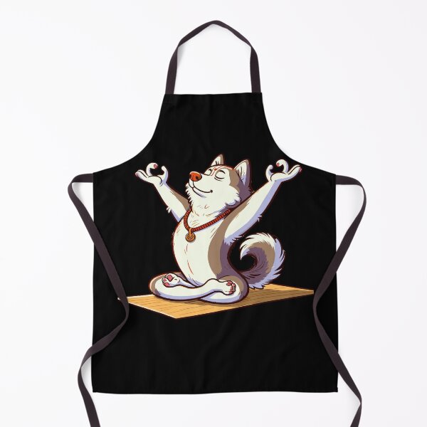 Item preview, Meditation Huskey Yoga Pose Relaxing Animal designed and sold by Artistoos.