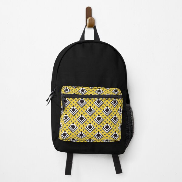 Item preview, Zimbabwe Modernised Yellow, Black & White Retso Retro Print designed and sold by Zimbrand Designs.