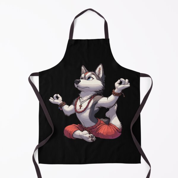 Item preview, Meditation Huskey Yoga Pose Relaxing Animal designed and sold by Artistoos.