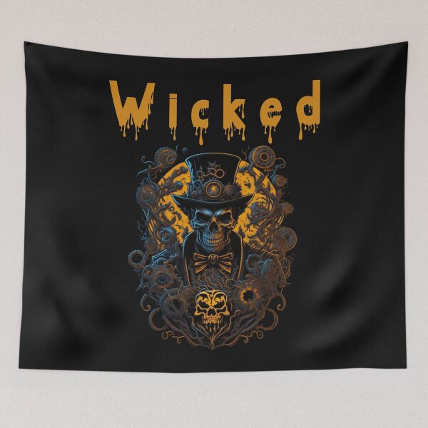 Item preview, Wicked Steampunk Halloween Skeleton Warlord designed and sold by LLdreams.