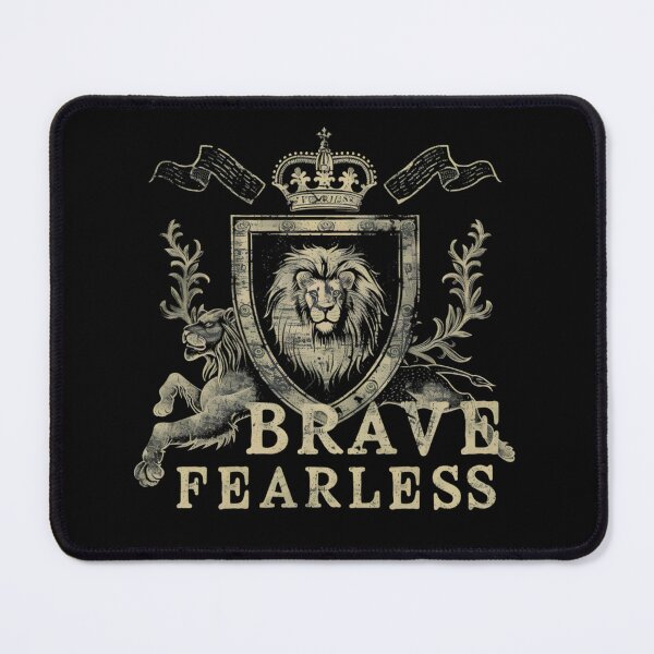 Item preview, Brave and Fearless designed and sold by AI-Only Creations.