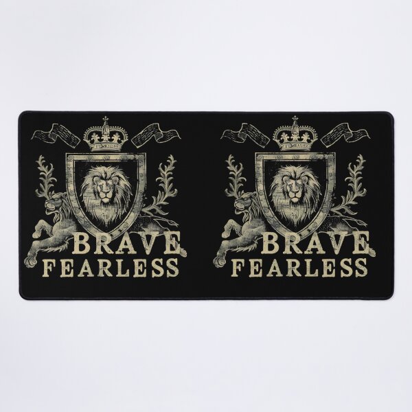Item preview, Brave and Fearless designed and sold by AI-Only Creations.