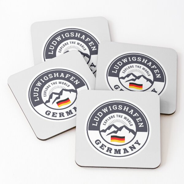 Item preview, Ludwigshafen Germany Black and White Crest designed and sold by World Designs.
