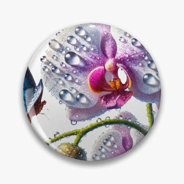 Item preview, a Phalaenopsis flower with butterfly designed and sold by Dragon-Kingdom.