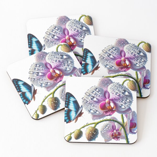 Item preview, a Phalaenopsis flower with butterfly designed and sold by Dragon-Kingdom.